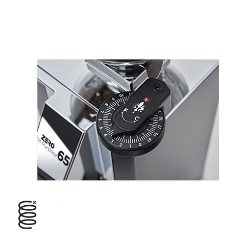 Eureka Mignon Zero 65 AP Grinder Chrome | Single-Dose Espresso Brew Grinder | ACE Coffee Roasters